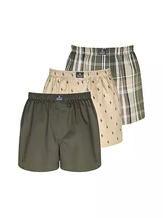 POLO RALPH LAUREN | Boxershorts 3-er Pkg. braun | 